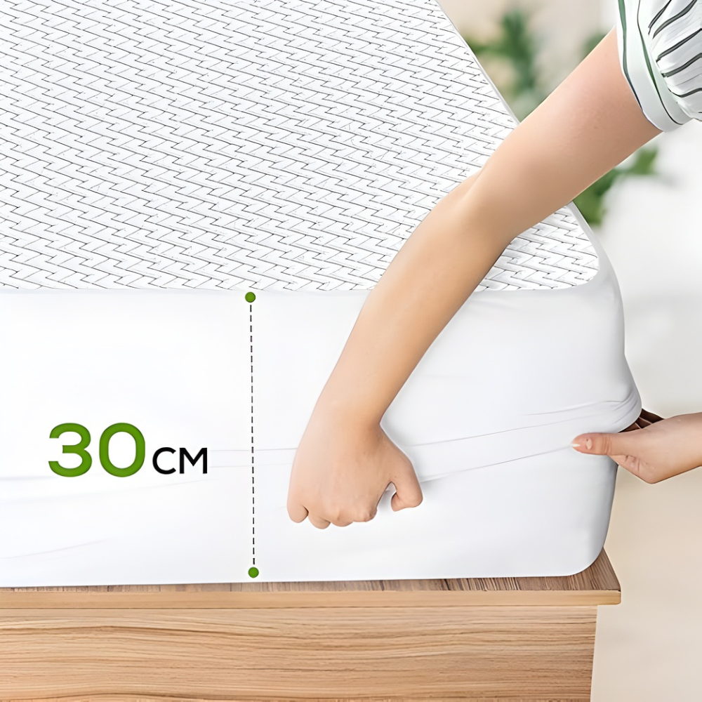 ORLA4U Waterproof Mattress Protector – Breathable, Silent and Anti-mite